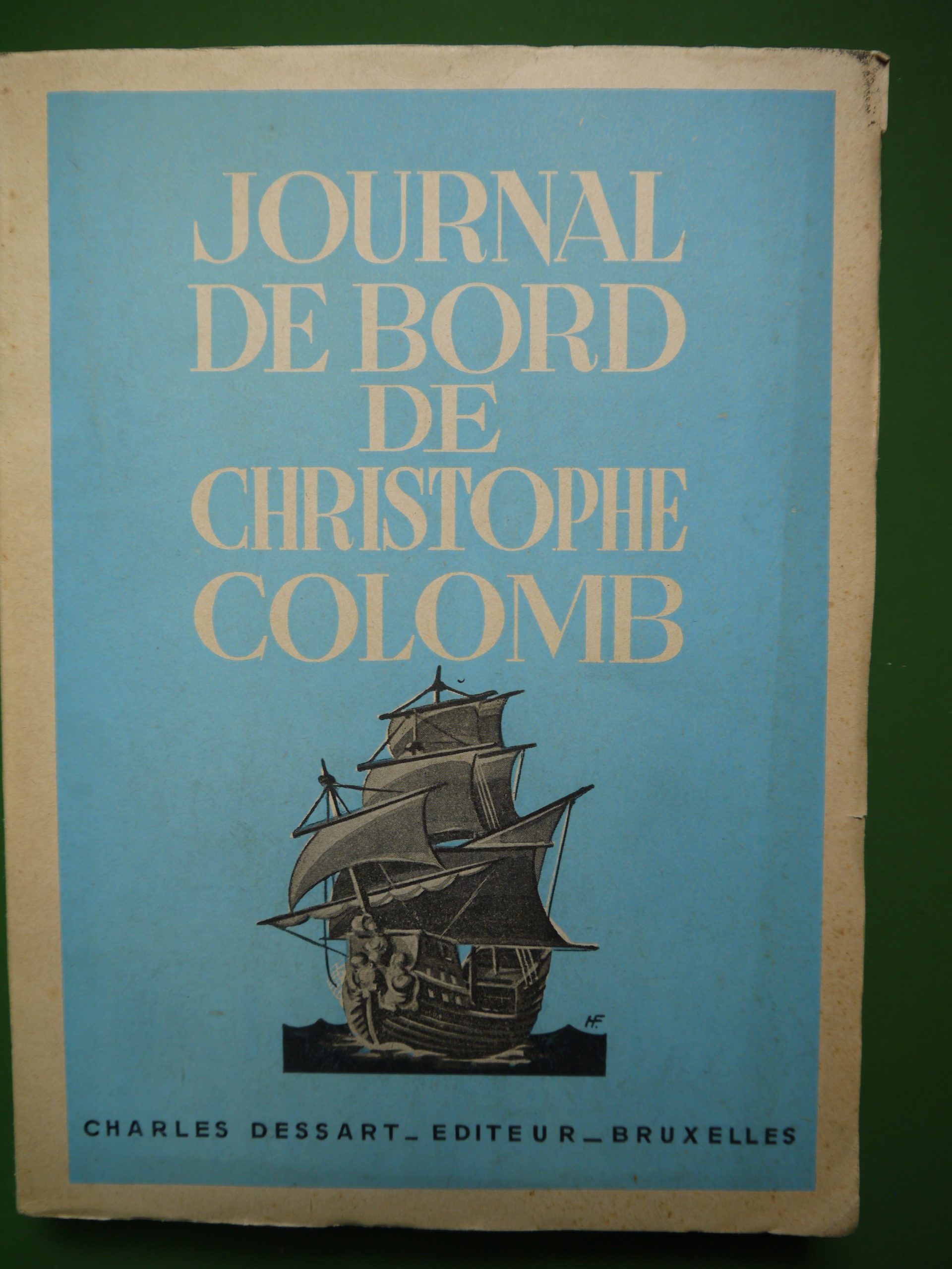 Bouquinerie Belgicana +++ Journal de bord de Christophe Colomb