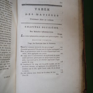 Traité du choix des exutoires (2 tomes), P.E. Wauters, Emmanuel Flon, 1803 – Image 9