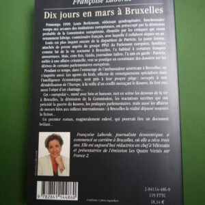 Dix jours en mars à Bruxelles, Françoise Laborde, Ramsay, 2000 – Image 2