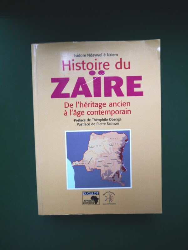 Histoire du Zaïre, Isidore Ndaywel è Nziem, Duculot, 1997