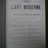 L'art moderne année 1881, divers, Lebeer Hossmann, 1981 – Image 3