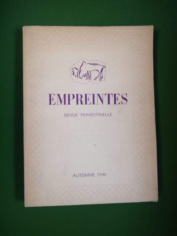 Empreintes, divers, l'Ecran du monde, 1946